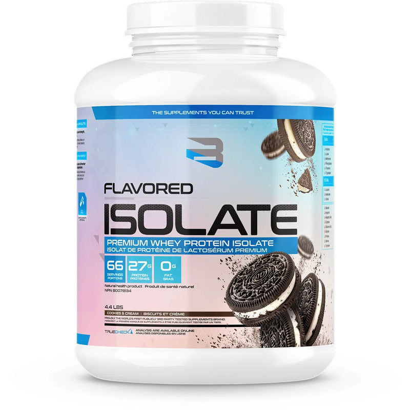 Believe Flavored Whey Protein Isolate 4.4LB