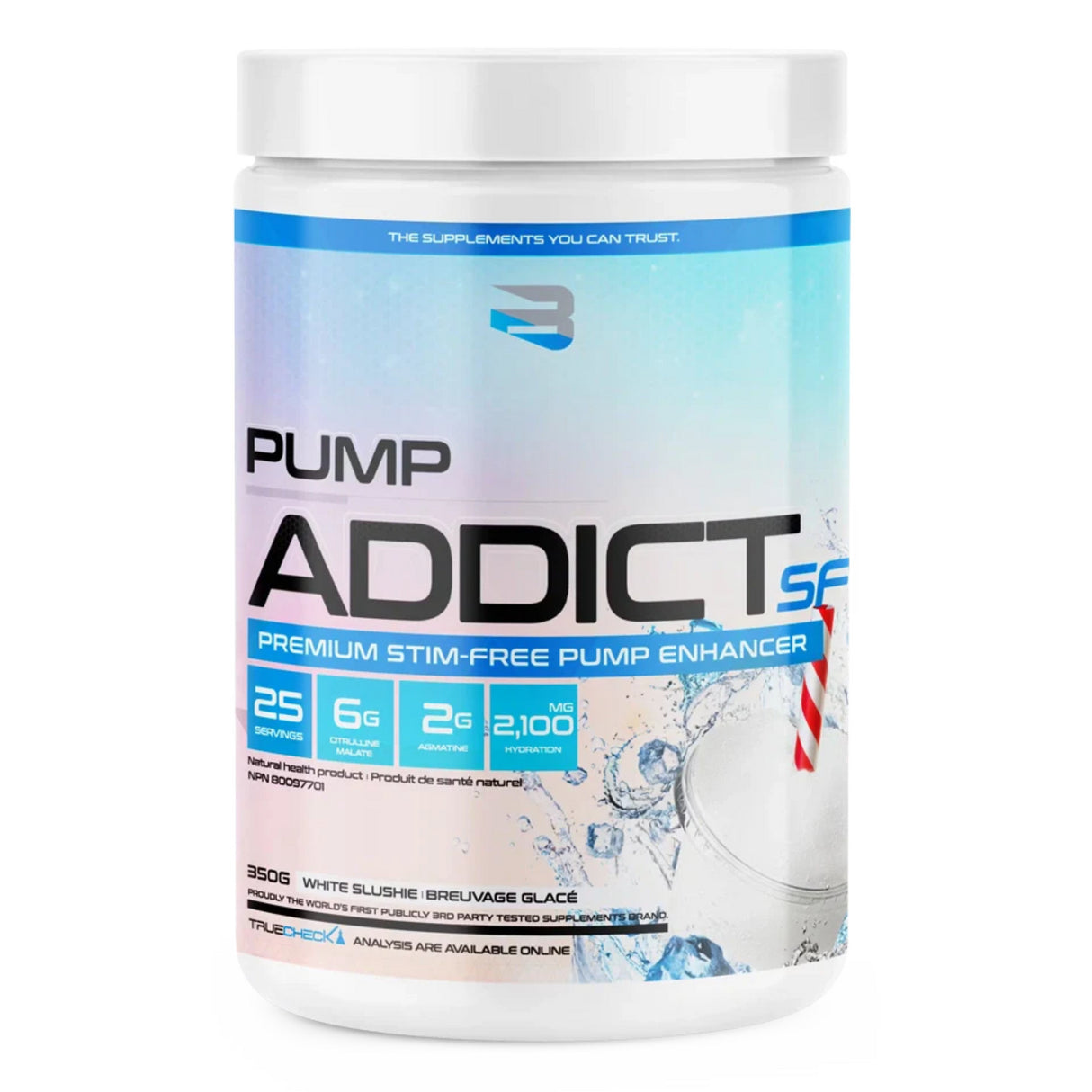 Believe Pump Addict Stim-Free Pre-Workout 25 servings