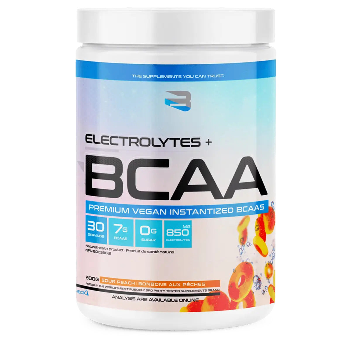 Believe Supplements BCAA + Electrolytes 300g