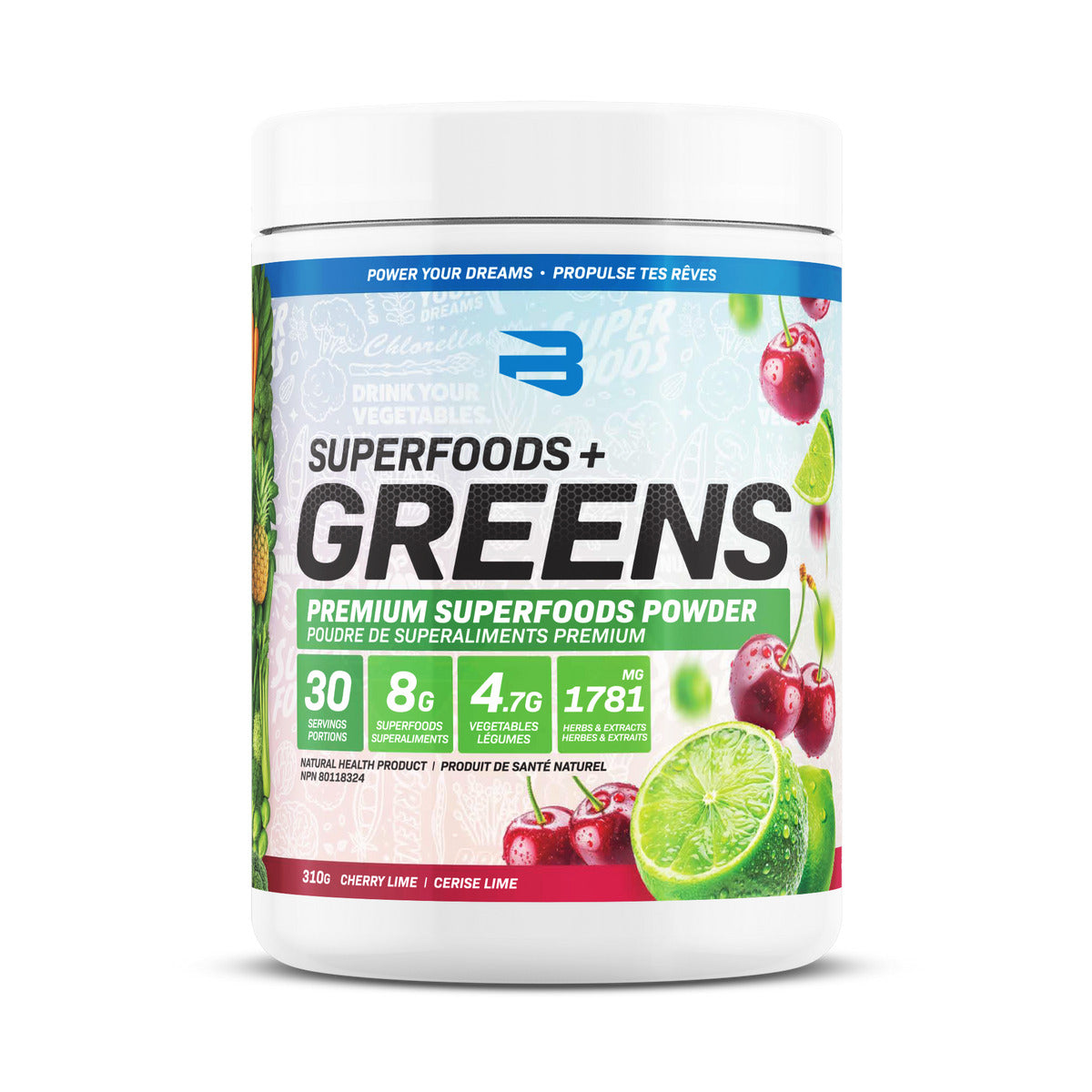 Believe Supplements Superfoods + Greens 30 Servings
