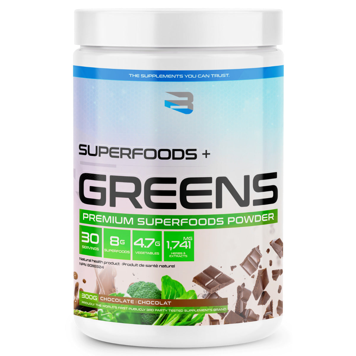Believe Supplements Superfoods + Greens 30 Servings