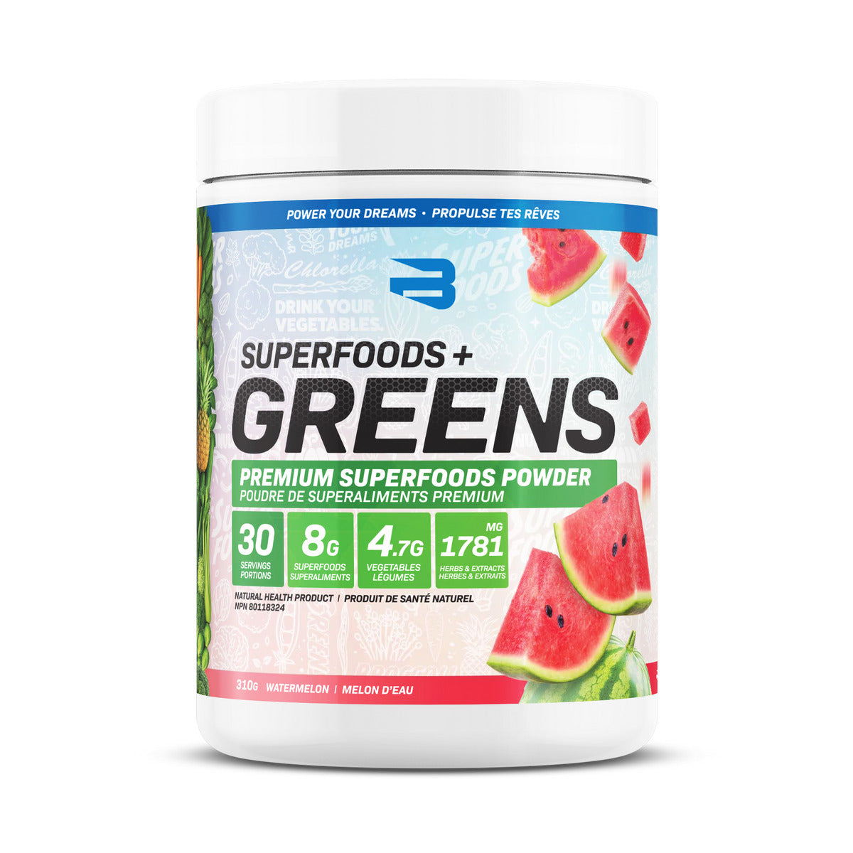 Believe Supplements Superfoods + Greens 30 Servings