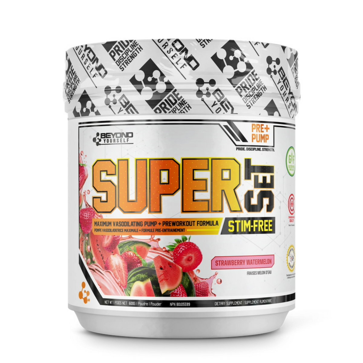 Beyond Yourself Super Set Stim-Free Pre-Workout 40 Servings