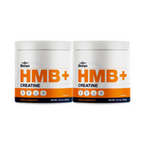 Blonyx HMB+ Creatine Pack of 2 — two 8.5 oz tubs, front labels