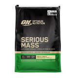 Optimum Nutrition Serious Mass supplement mass gainer formula vanilla 12lbs bag
