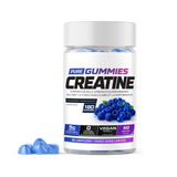 Limitless Pharma Pure Creatine Gummies 180 Gummies — Blue Raspberry tub, front label