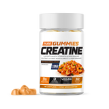 Limitless Pharma Pure Creatine Gummies 180 Gummies — Juicy Peach tub, front label