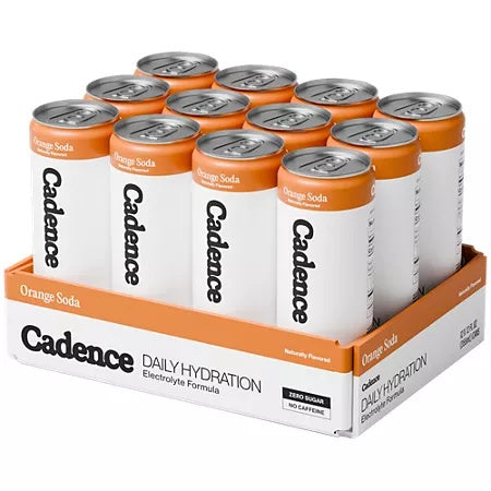 Cadence Electrolyte Hydration Drink Orange Soda (Case of 12)