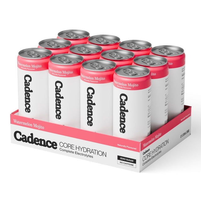 Cadence Electrolyte Hydration Drink Watermelon Mojito (Case of 12)