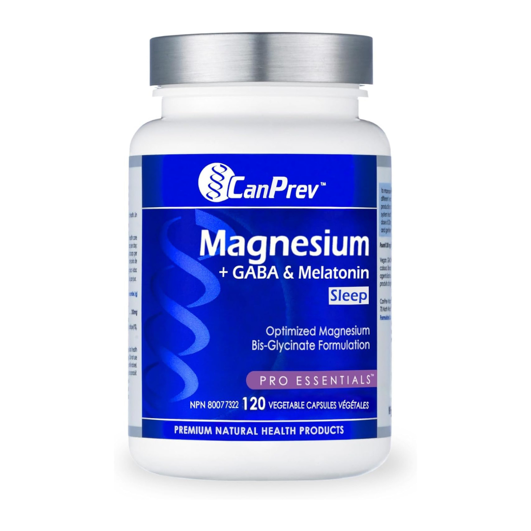 CanPrev Magnesium Sleep GABA   - 120 caps