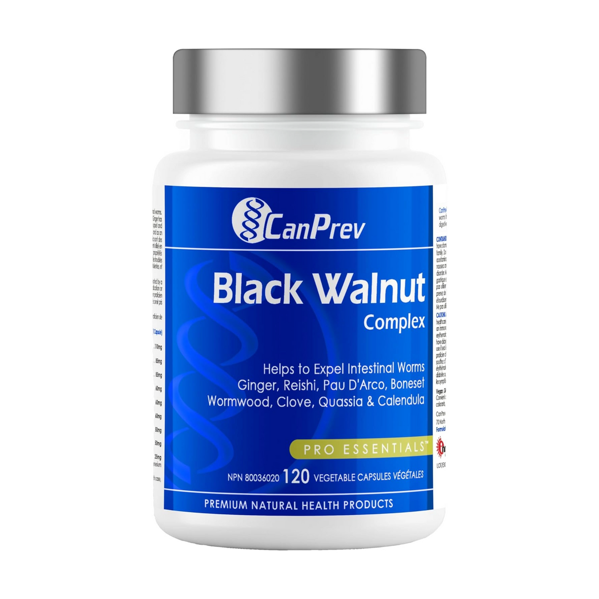 Canprev Black Walnut Complex 120 Vegetable Capsules
