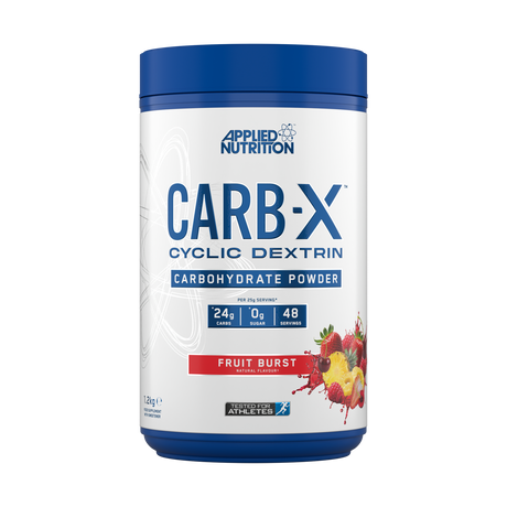 Applied Nutrition Carb-X Cyclic Dextrin Fruit Burst Carbohydrate powder 48 Servings