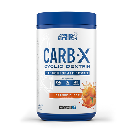 Applied Nutrition Carb-X Cyclic Dextrin Orange Burst Carbohydrate powder 48 Servings
