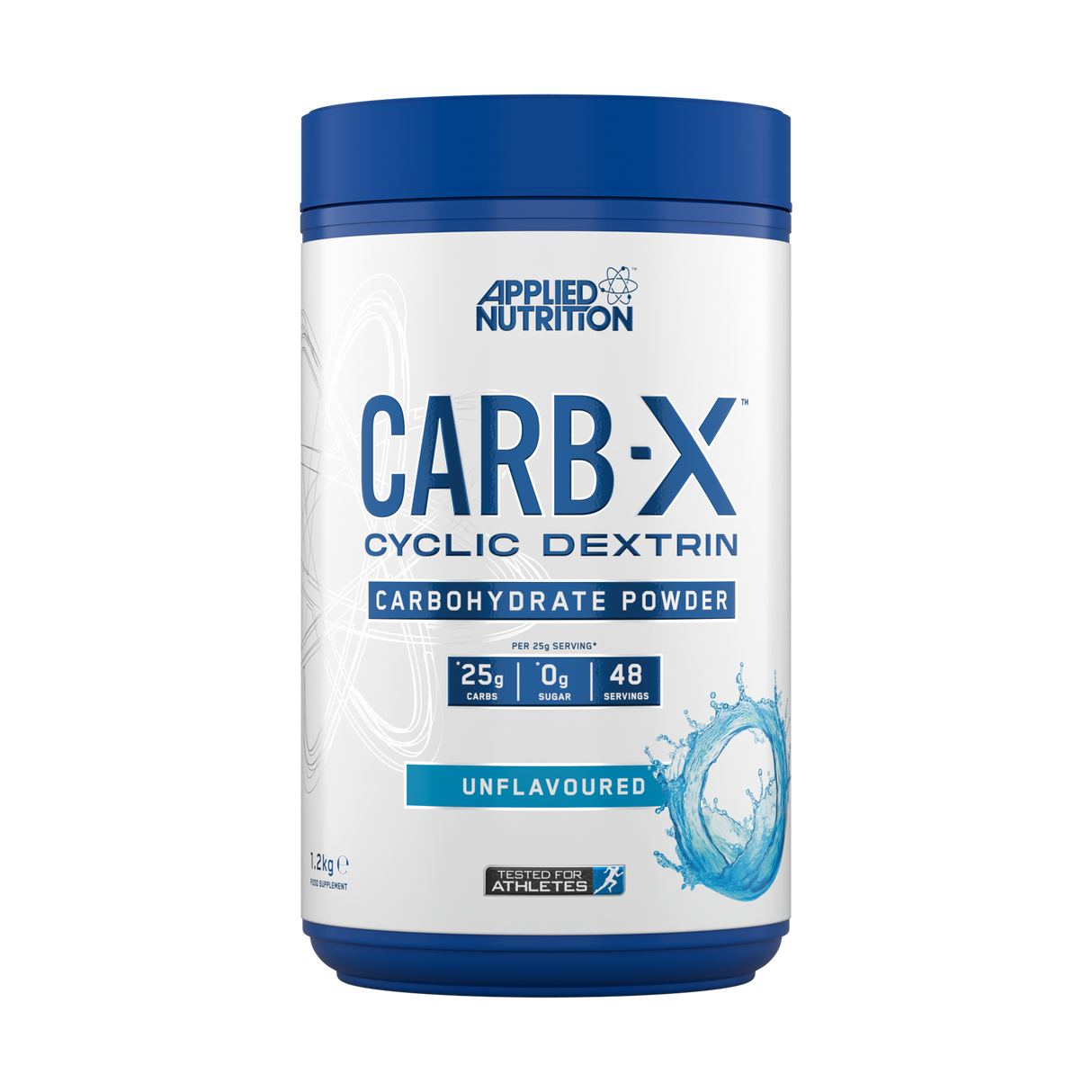 Applied Nutrition Carb-X Cyclic Dextrin Unflavoured Carbohydrate powder 48 Servings
