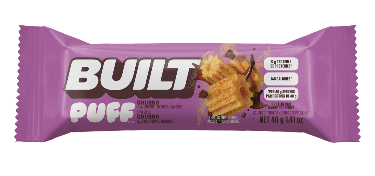Built Puffs (Box of 12) - Churro