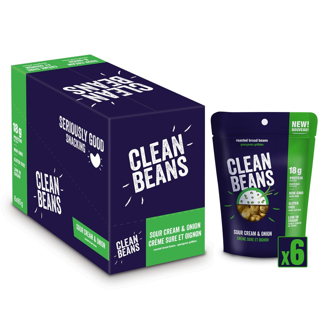 Nutraphase Clean Beans Sour Cream & Onion (Box of 6)
