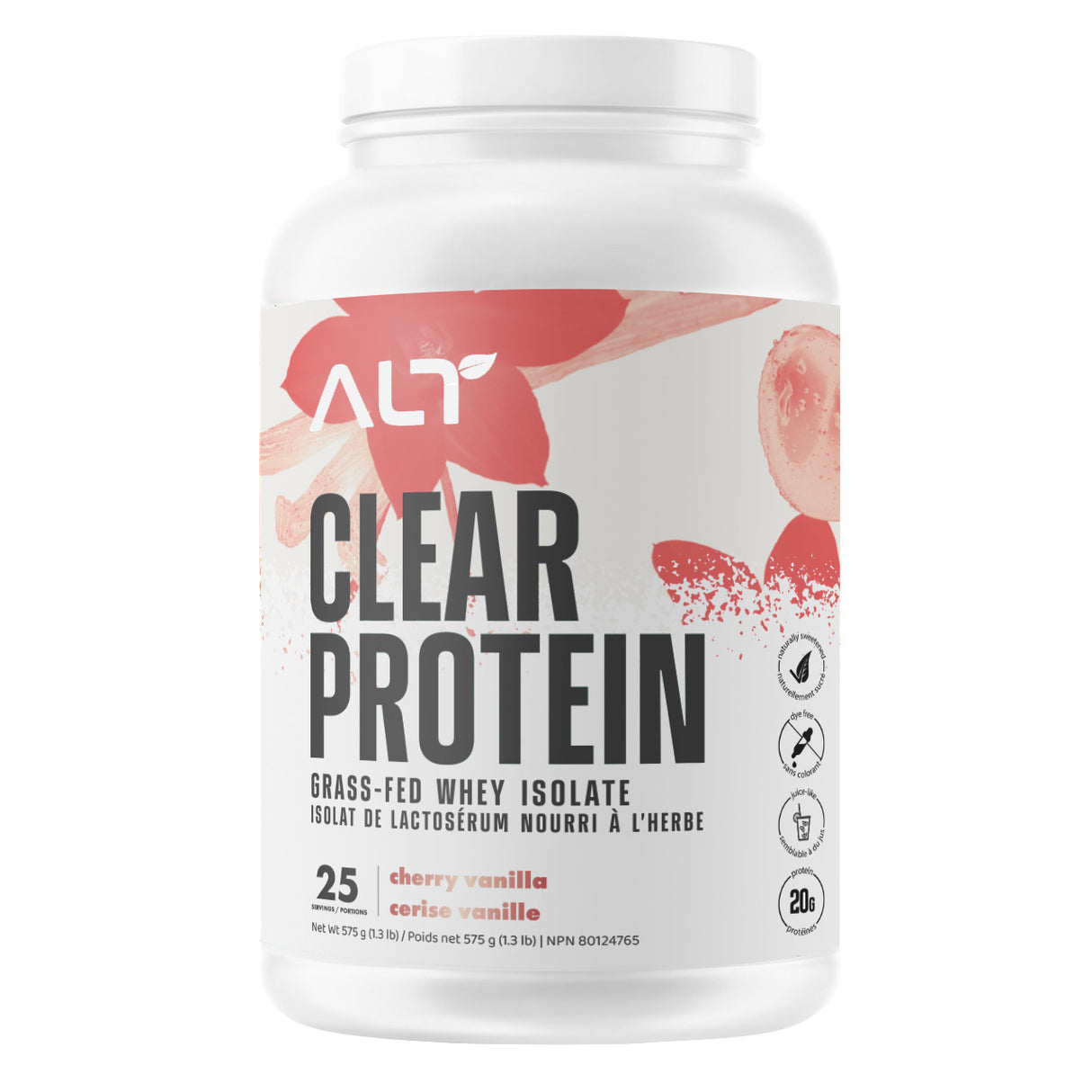 ALT Clear Whey Isolate 1.3lbs 25 servings