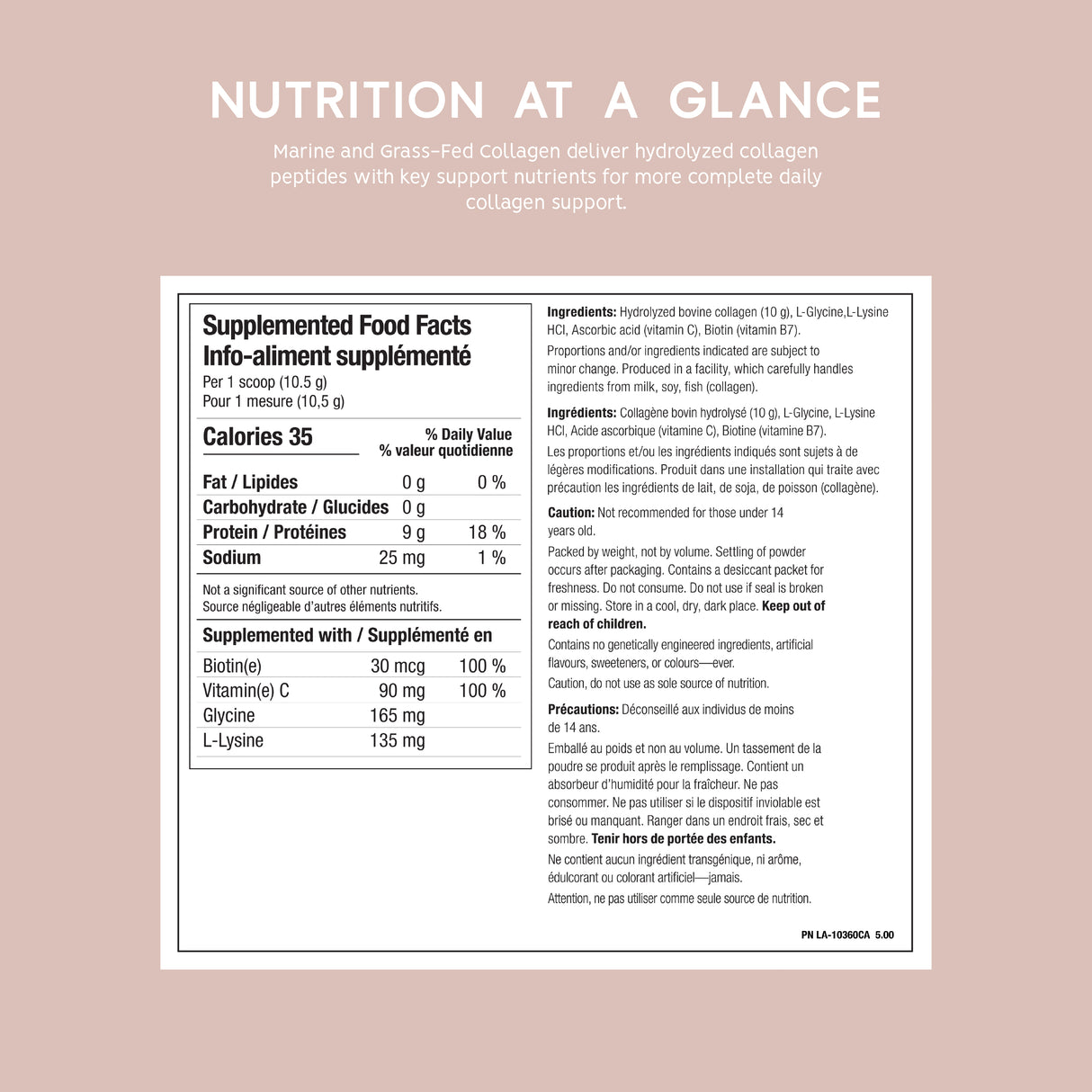 North Coast Naturals Boosted Bovine Collagen 500g