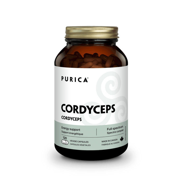 Purica Micronized Cordyceps Mushroom Capsules - Energy Support