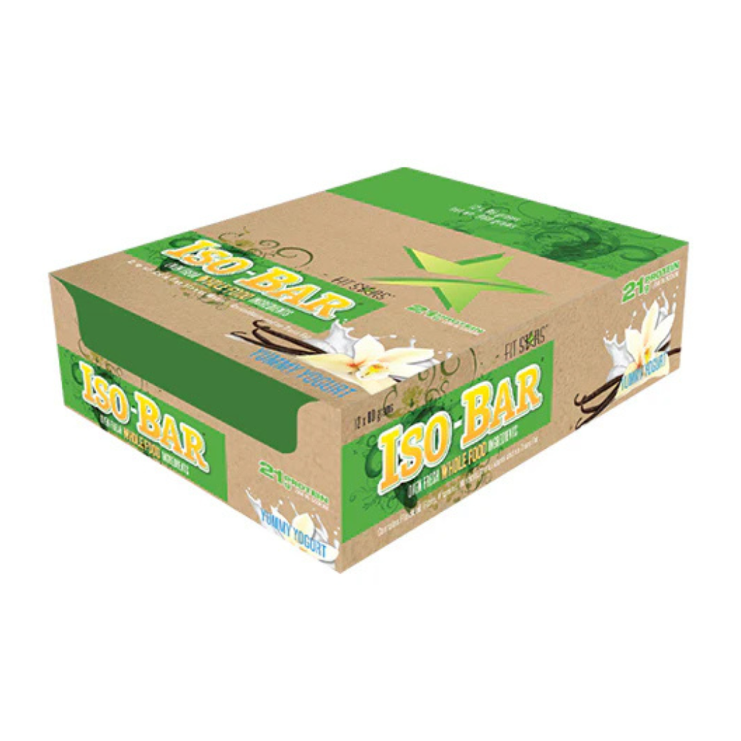 Fit Stars - Iso-Bar (Box of 12) Yummy Yogurt