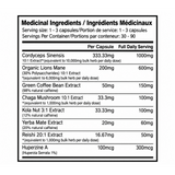 Fortitude Health Mushroom + Energy 90 Capsules