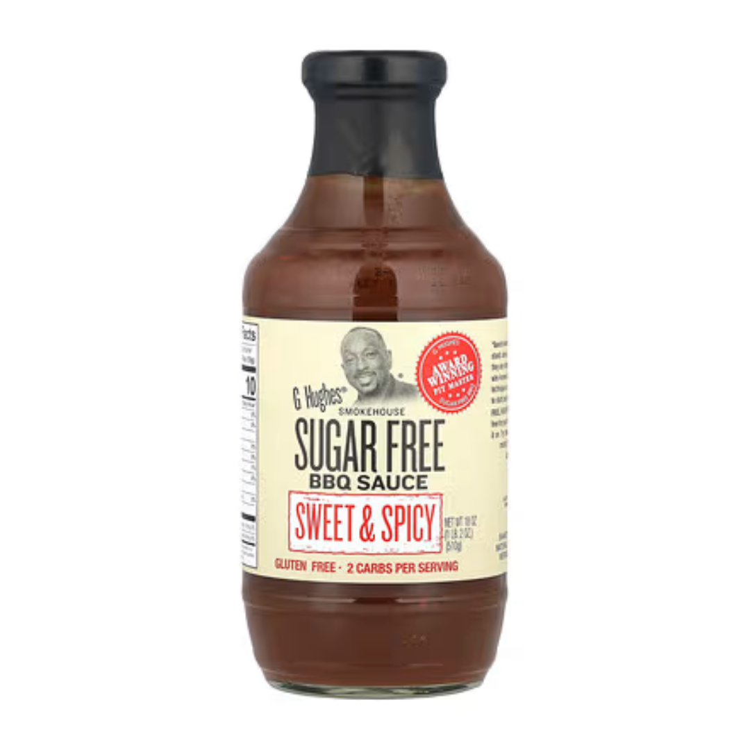 G Hughes Sugar Free BBQ Sauces 510g