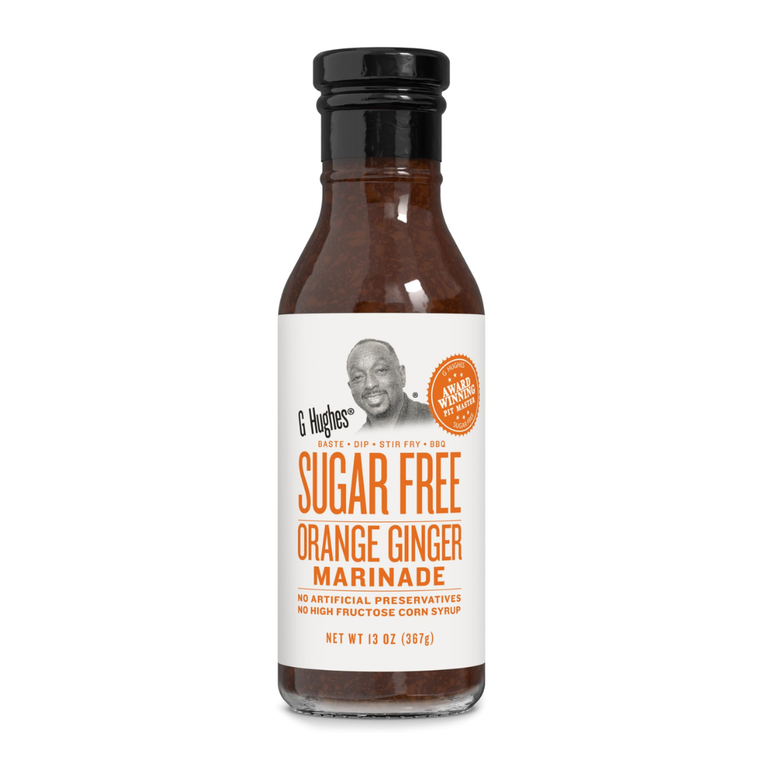 G Hughes Sugar Free Orange Ginger Marinade 385ml