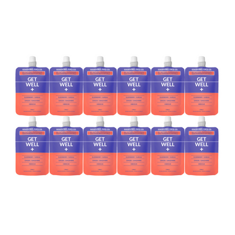 Good Vibes Juice Co. Get Well Natural Juice (Box of 12 x 50mL Pouches)