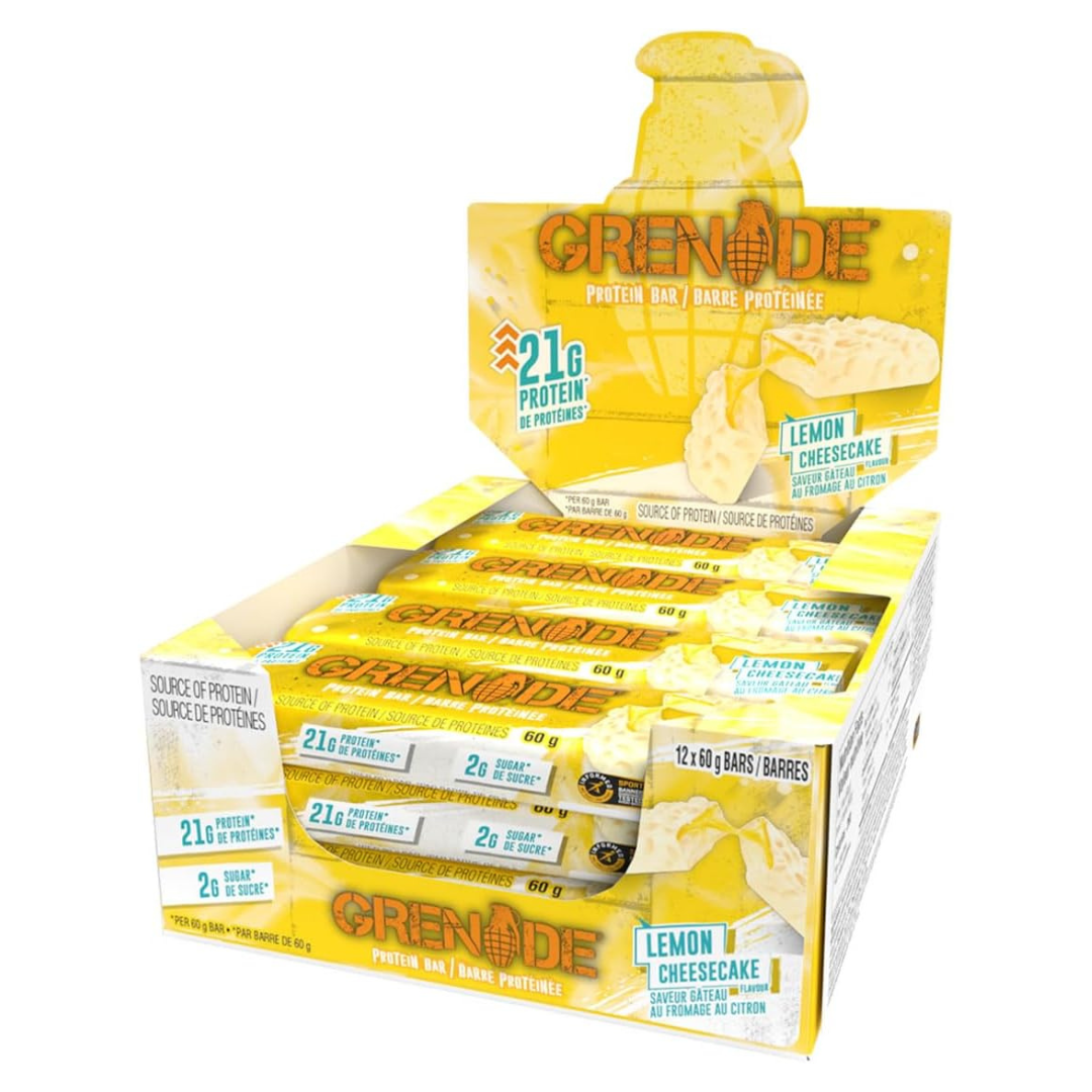 Grenade – Carb Killa Protein Bar (Box of 12) - Lemon Cheesecake