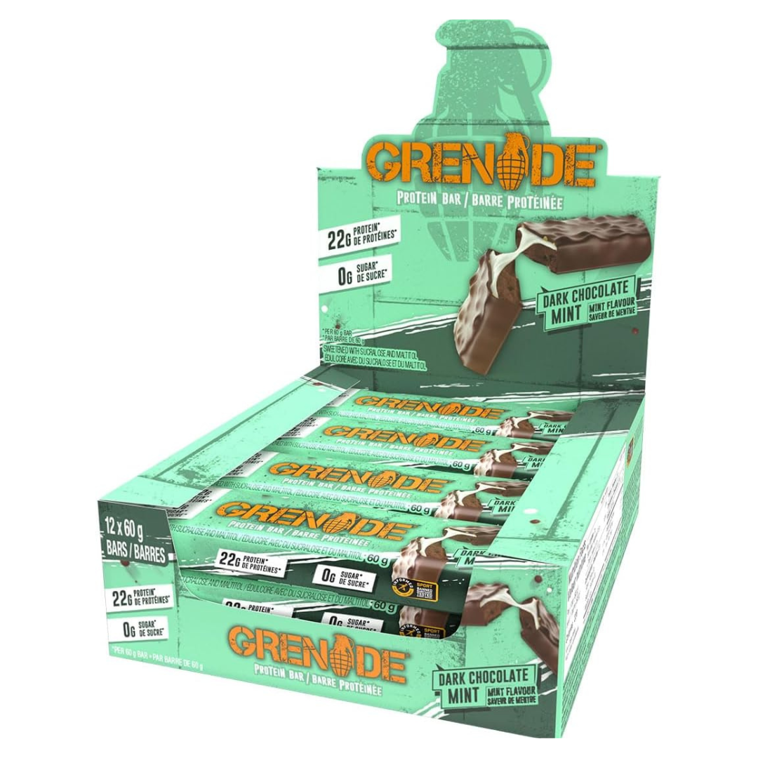 Grenade – Carb Killa Protein Bar (Box of 12) Dark Chocolate Mint