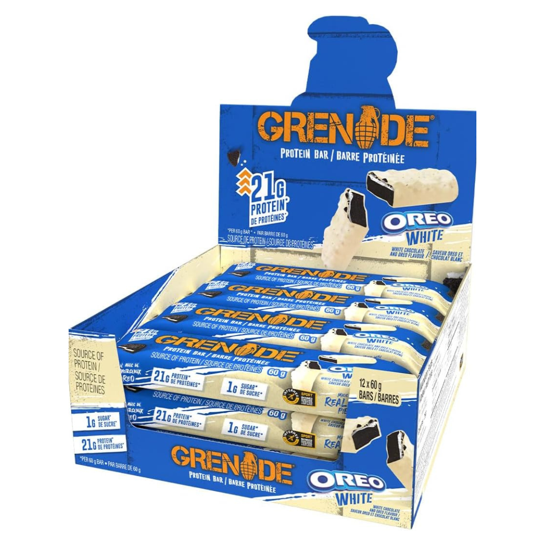 Grenade – Carb Killa Protein Bar (Box of 12) Oreo White Chocolate