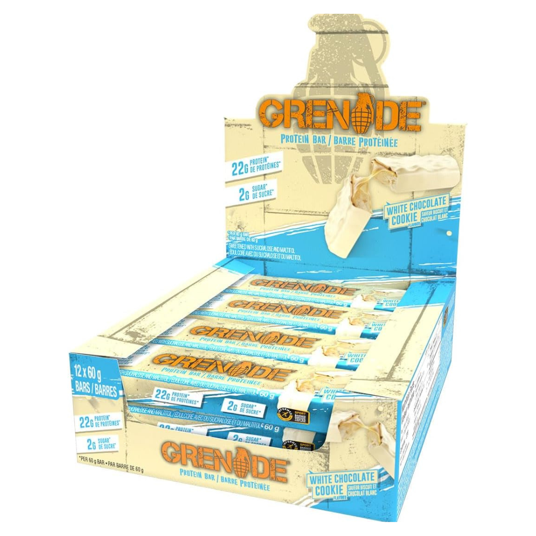 Grenade – Carb Killa Protein Bar (Box of 12) White Chocolate Cookie