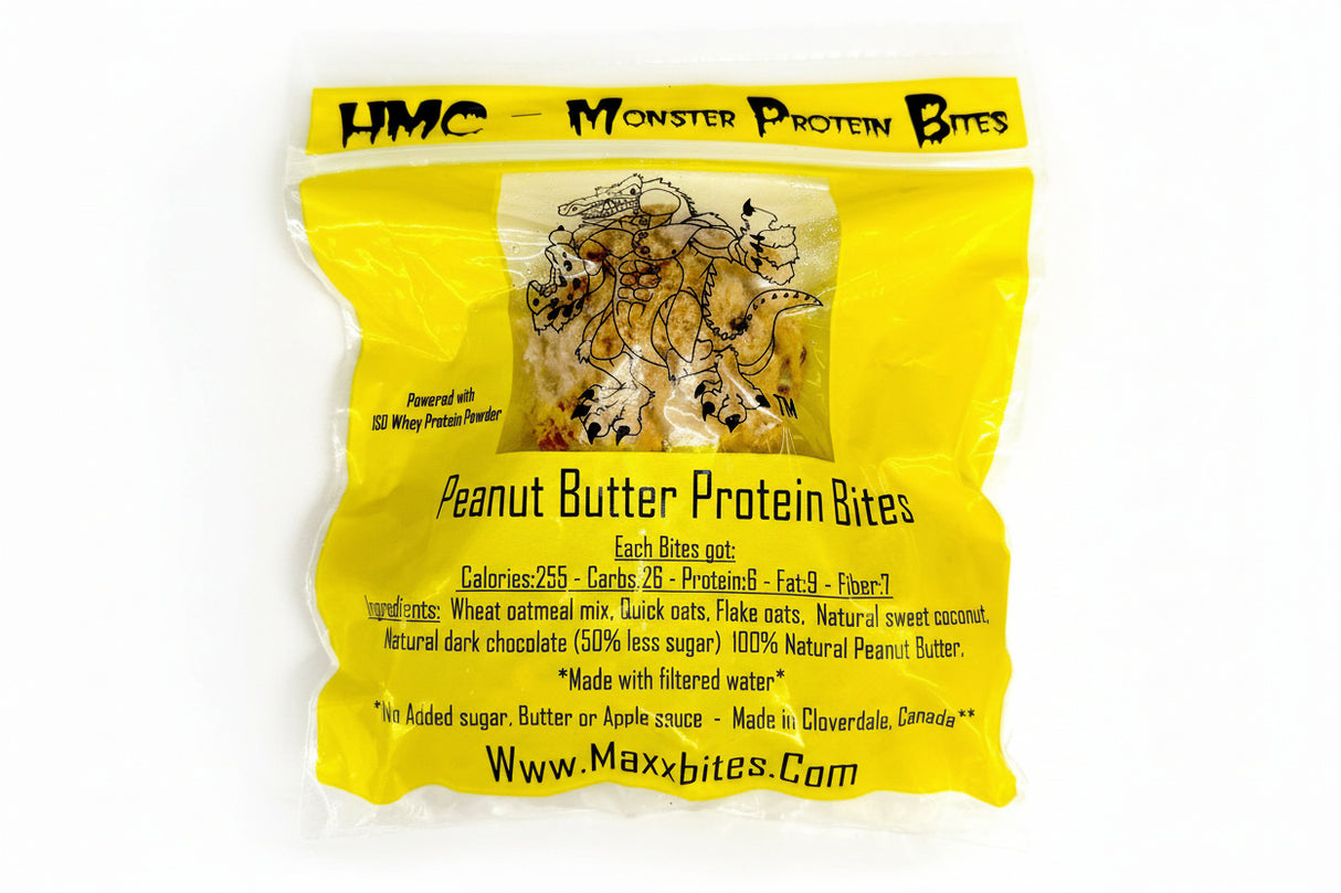 HMC Monster Protein Bites (Bag of 3 Cookies)