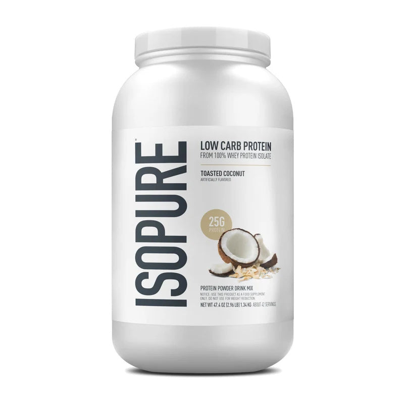 IsoPure Zero Carb Whey Isolate Protein 40 Servings