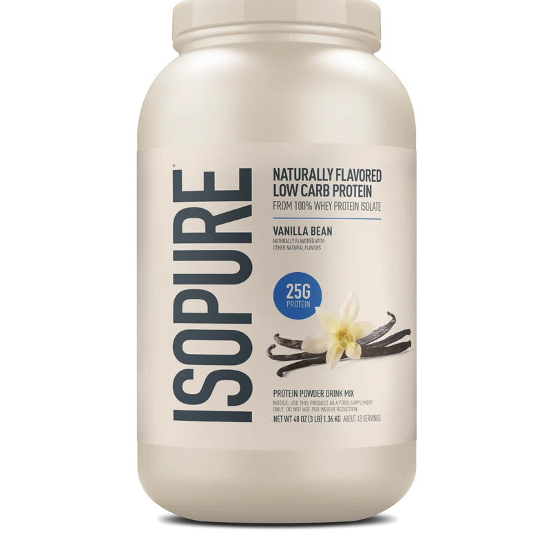 IsoPure Zero Carb Whey Isolate Protein 40 Servings