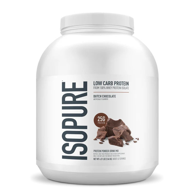 IsoPure Zero Carb Whey Isolate Protein 62 Servings