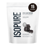 IsoPure Zero Carb Whey Protein Isolate 1LB Bag