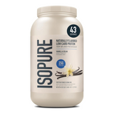 IsoPure Zero Carb Whey Isolate Protein 3lbs 1.36kg 44 Servings