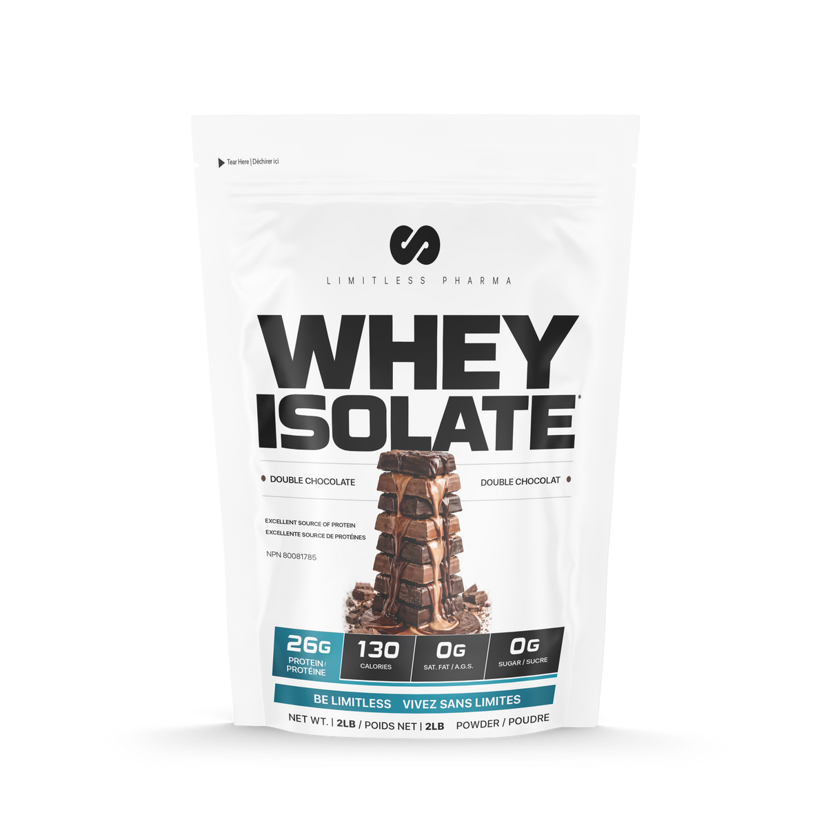 Limitless Pharma Whey Protein Isolate 2lbs
