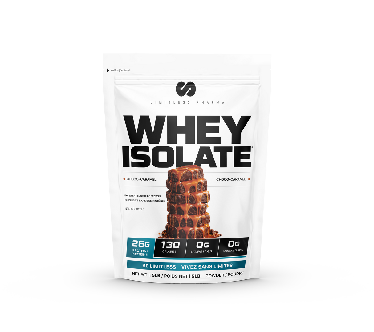 Limitless Pharma Whey Protein Isolate 5lbs