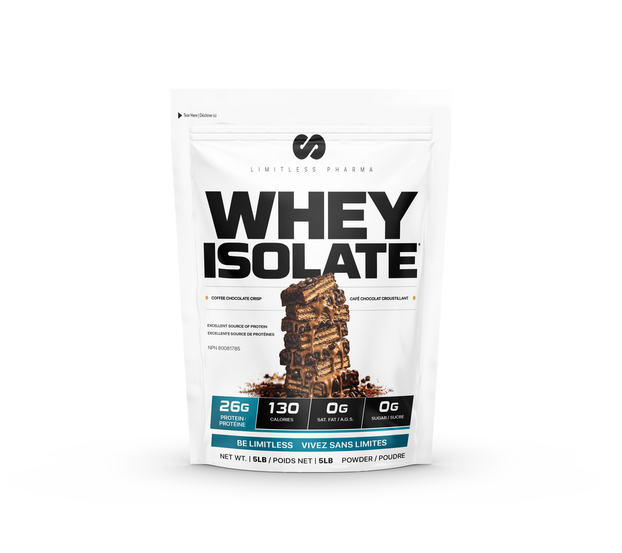 Limitless Pharma Whey Protein Isolate 5lbs