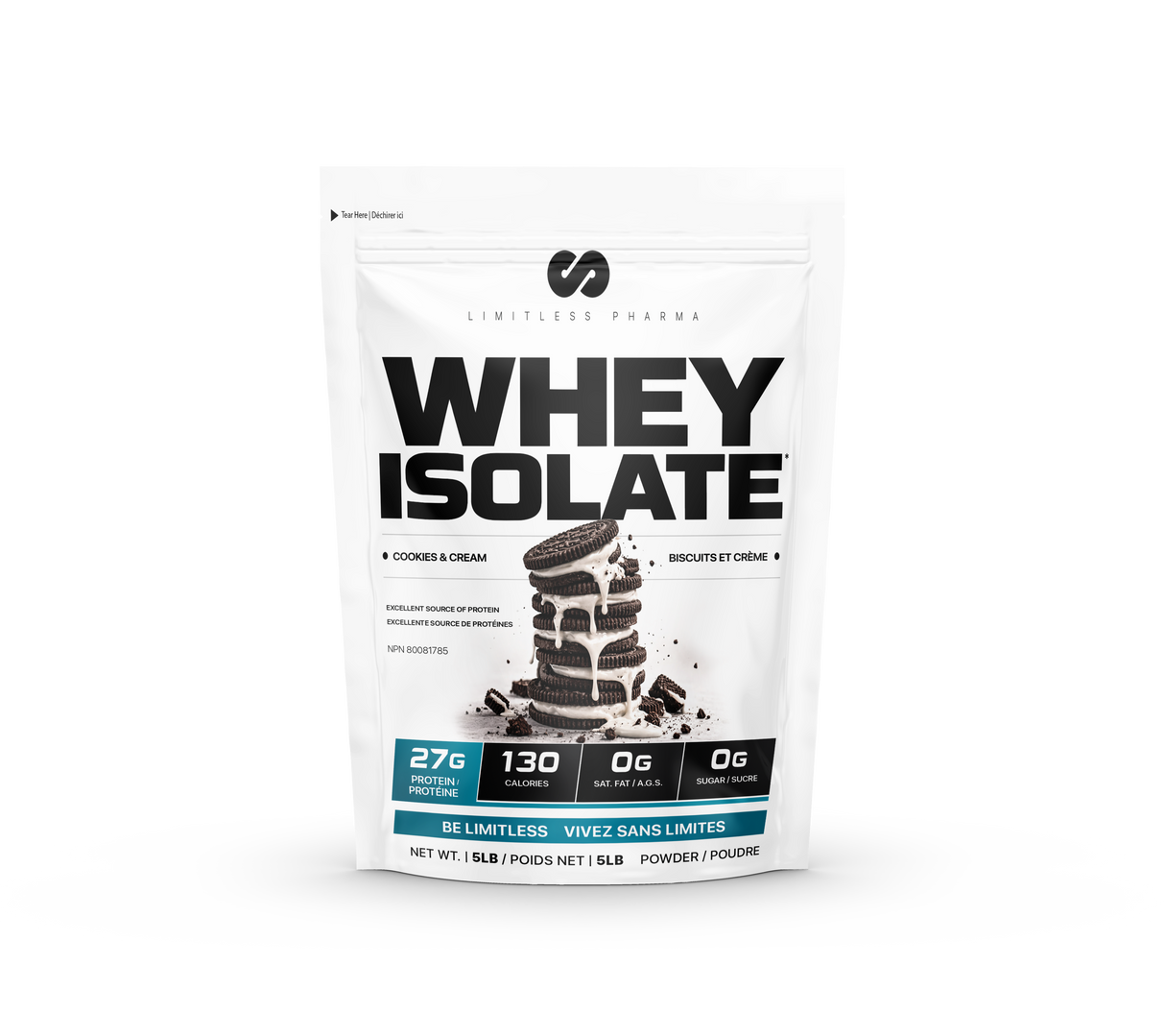 Limitless Pharma Whey Protein Isolate 5lbs