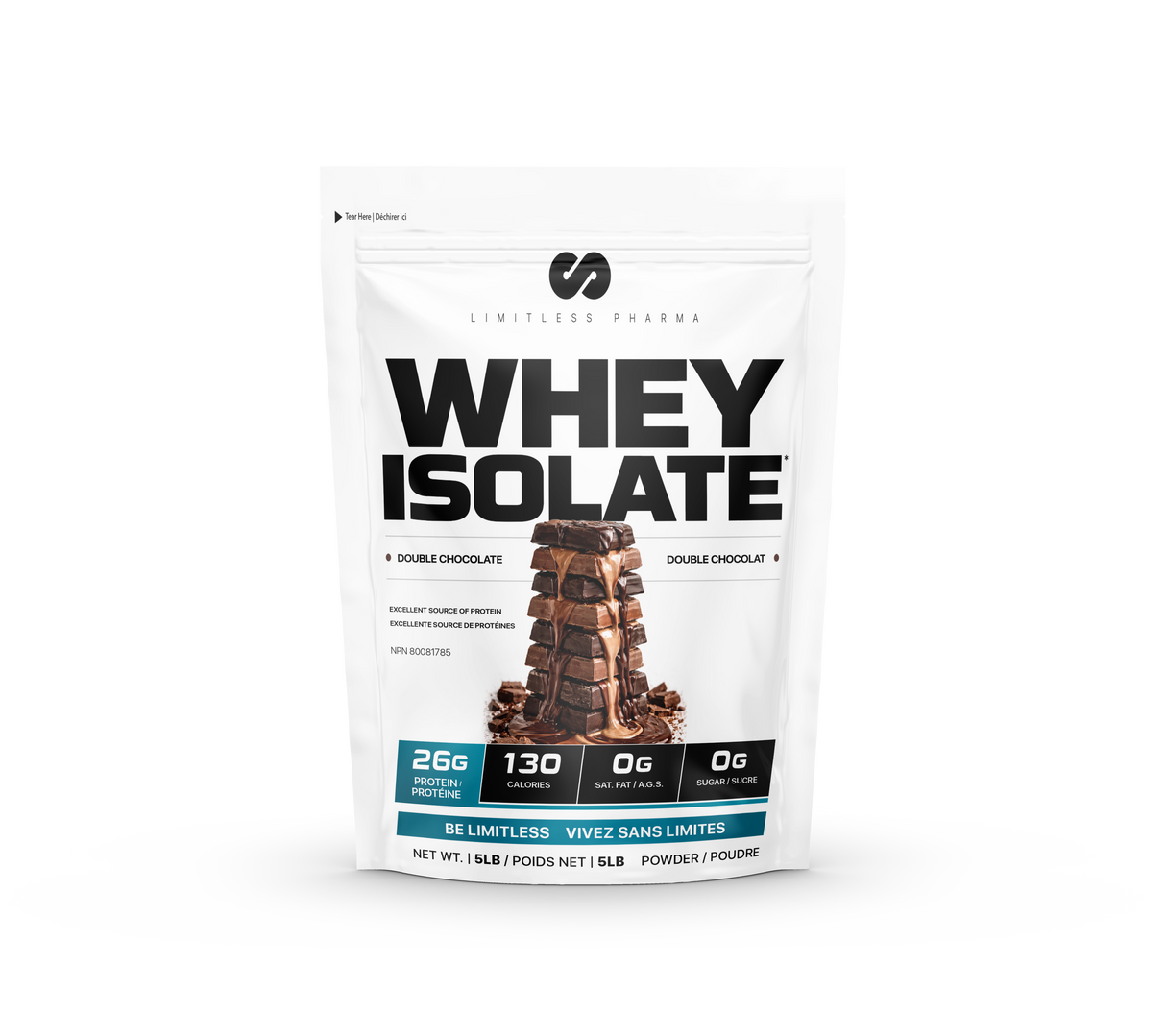 Limitless Pharma Whey Protein Isolate 5lbs