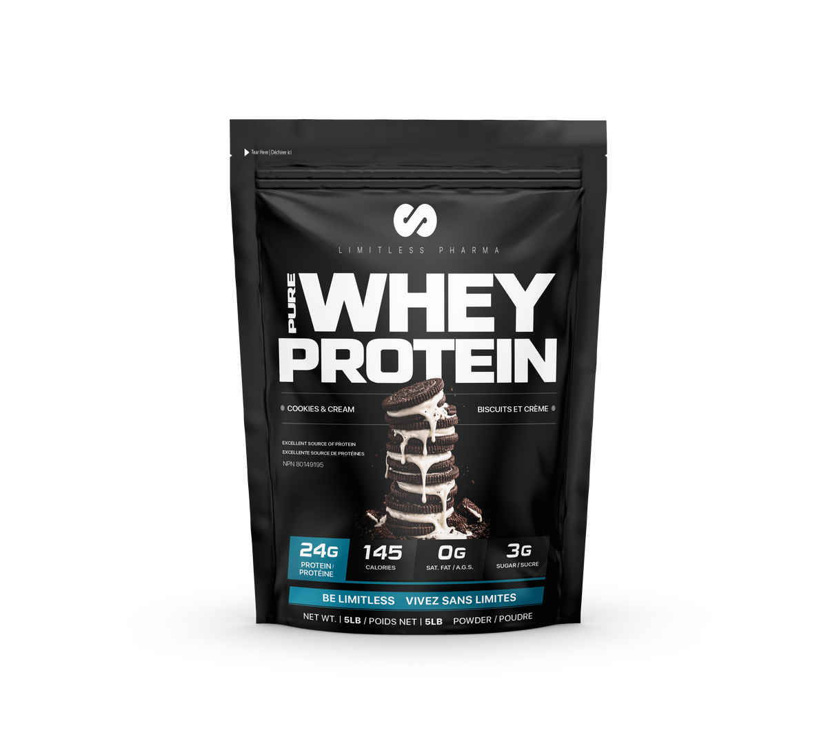 Limitless Pharma Whey Protein 5lbs