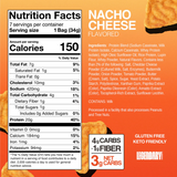 Legendary Foods Protein Chips (Box of 7 Bags) 34g Each - Nacho Cheese