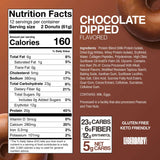 Legendary Foods Protein Donuts Chocolate Glazed (Box of 12)