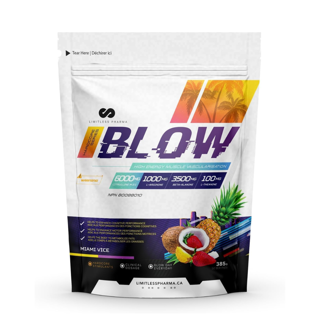 Limitless Pharma BLOW Pre-Workout 50 Servings