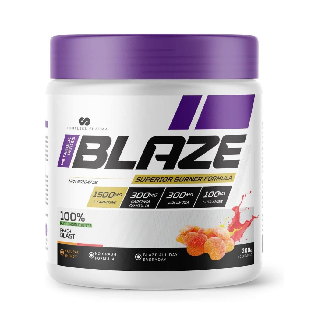 Limitless Pharma Blaze Energy Supplement 40 Servings