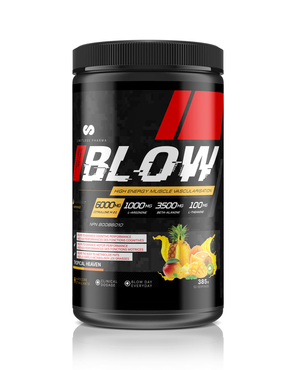 Limitless Pharma BLOW Pre-Workout 50 Servings