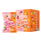 Gummy Gainz Protein Candy Mango + Lychee (Box of 12 Bags)